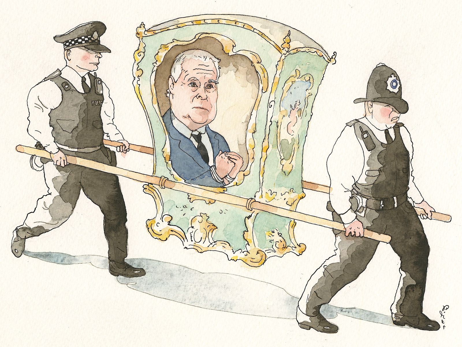 Prince Andrew Rides Again